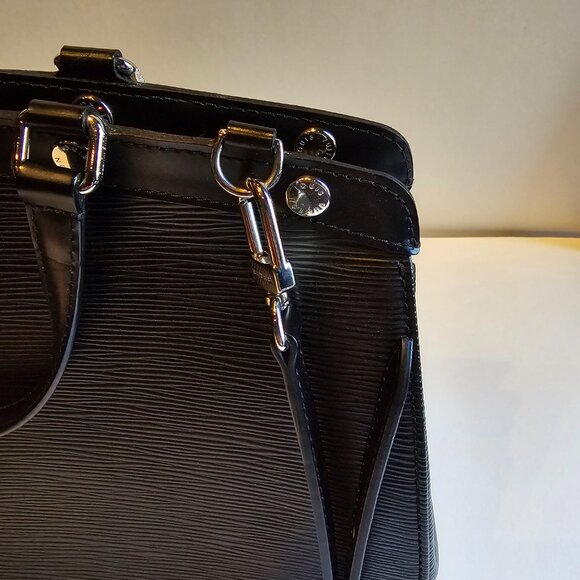 LOUIS VUITTON Louis Vuitton Black Epi Leather Brea MM Bag - Picture 12 of 16